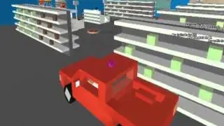 I kinda went on a rampage in the Roblox Walmart...