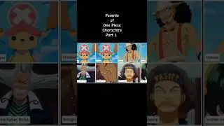 Parents of One Piece Characters Part 1. #onepiece #youtubeshorts #trending #anime
