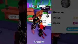 He said thank you, so i increased the donation | Pls Donate