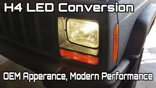 Cherokee XJ H4 LED Headlight Upgrade