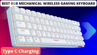 Portronics Hydra 10 Mechanical Wireless Gaming Keyboard with Bluetooth and RGB Lights