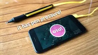 Trying a Touch Pen on osu!lazer | SonarPen
