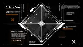No-copyright || without logo || HUD futuristics animation with sound and hacker screen