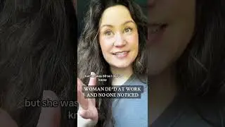 WOMAN PASSED AWAY AT WORK AND NO ONE NOTICED #work #toxicworkplace #toxicworkenvironment