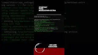 Symfony Command twig/markdown Extra 
