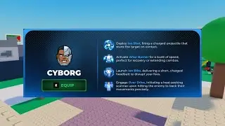 Playing As CYBORG In Roblox Project Smash