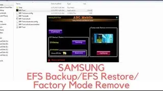 Samsung EFS Backup/EFS Restore/ Factory Mode Remove