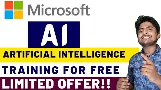 Microsoft Artificial Intelligence Training | Certificate | For Free