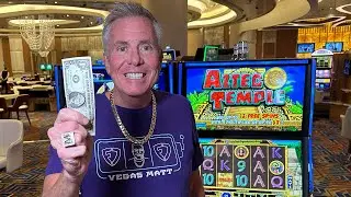 My Best Bonus Ever On Aztec Temple Slots