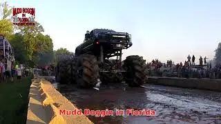 Biggest Ford Diesel Dually on Earth  "Invades" Brick's Off Road Park.