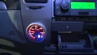 Установка указателя давления масла Depo Racing на Газель Cummins.