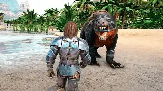 The Strongest Beast! Taming Thylacoleo - Crystal Episode 07 | Ark Solo Survival ( Hindi )