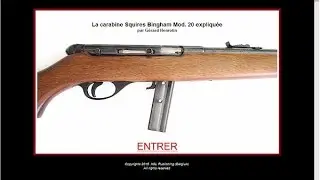 Carabine Squires Bingham modèle 20 en calibre .22 LR - ebook