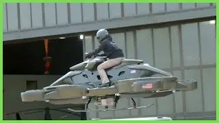 World’s First Hover Bike Makes US Debut at The Detroit Auto Show