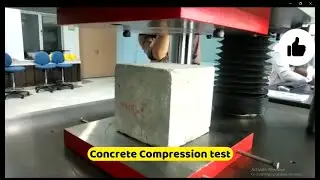 [Experiment] Compressive strength of concrete CUBE