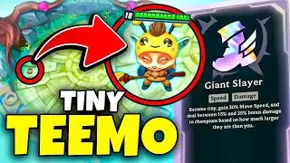 We made Teemo so tiny that you can't even click him (1 pixel hitbox)
