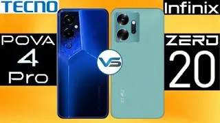 Tecno Pova 4 Pro VS Infinix Zero 20 | Infinix Zero 20 VS Tecno Pova 4 Pro | Tecno Pova 4 Pro