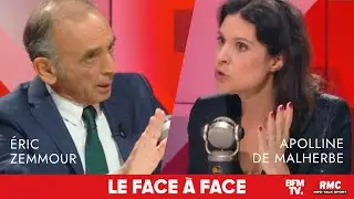 Eric Zemmour face à Apolline de Malherbe : BFMTV ment et relaie les mensonges du gouvernement