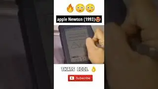 apple newton review #shorts #cool #technology #awesome #amazing #tech