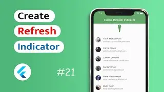 How to create Refresh Indicator in Flutter App? (Android & IOS)