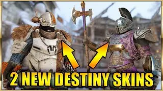 NEW Destiny 2 Skins in FOR HONOR  - Testing NEW UPDATE with the BOIS