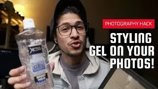 Get an AWESOME PORTRAIT with HAIR GEL & GLASS?! - Quick Photography Hacks 2021