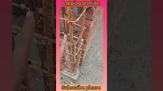 Lapping provide #youtubeshorts #construction #civilengeeniring #brickwork #civilengeering