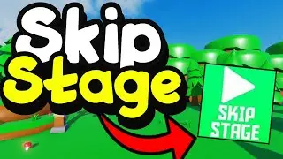 Roblox Skip Stage Button Tutorial