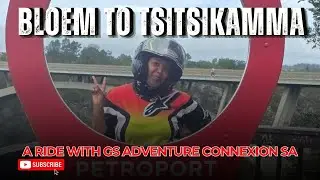 Bloemfontein to Tsitsikama with GS Adventure Connexion SA | South African Female Adventure Rider 