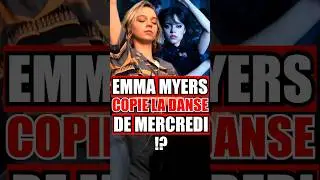 EMMA MYERS COPIE LA DANSE DE MERCREDI 😱 !? (jenna ortega) 