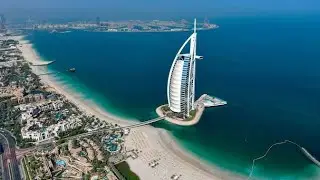 Dubai City: View from plane during take off....