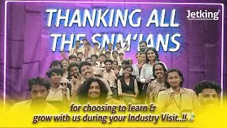 Thanking all the SNM'IANS for choosing to learn & grow with us during your Industry Visit..!!