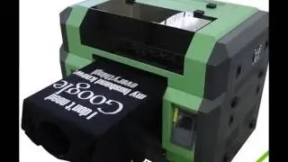Garros New Digital Flatbed A3 Textile Printing Machine T Shirt Printer