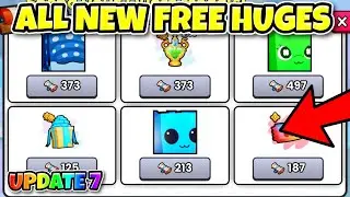 New *FREE EASY HUGES* in Pet Simulator 99 Update 7!