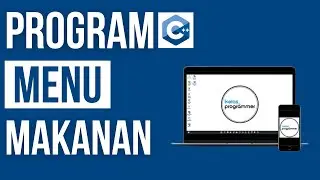 Contoh Program Menu Makanan C++