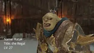 Middle-Earth Shadows of War uruk [Death arena]