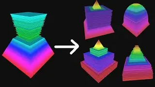 20+ Sorts - 3D Pyramid