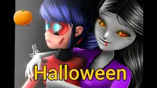 Miraculous Halloween |halloween edit| ibis paint x |