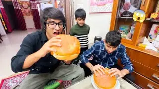 Big BURGER Eating Challenge || 😱🍔 Sourav Joshi vlogs