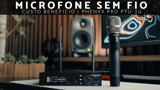 Microfone Sem Fio Custo Beneficio | Phenyx Pro PTU 1U