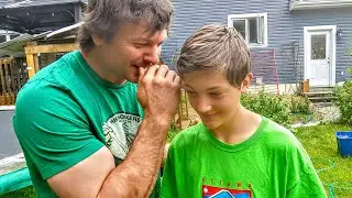 Mother vs Son - Armwrestling battle