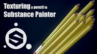 Texturing a Pencil in Substance Painter