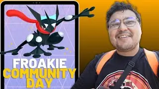 ¡Froakie Community Day! 🐸💧 ¡Shiny Greninja en Pokémon GO! 🌟✨