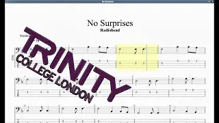 No Surprises (2012 Syllabus) Trinity Initial Grade Bass