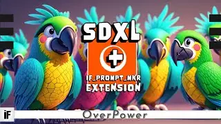 SDXL+IF_Prompt_MKR Overpowered AI workflow