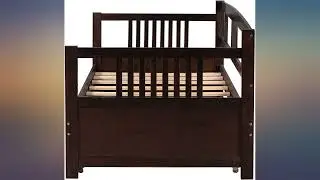 Harper & Bright Designs Wooden Twin Daybed with Trundle, Twin Size Captain/u2019s review