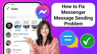 How To Fix Message Sending Problem On Messenger (2025) || Fix Messenger Message Not Sending