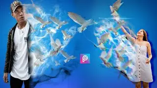 PicsArt Editing || Bird Manipulation Editing || Smoke Effect Editing || Editing By phone