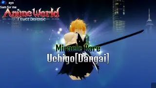 [NEW CODE] NEW MIRACLE RARE ICHIGO (DANGAI) FULL SHOWCASE ABILITY NUKER ANIME WORLD TOWER DEFENSE
