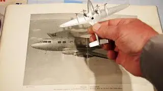 82 yr old Dinky Toy Aeroplane - Albatross Liner